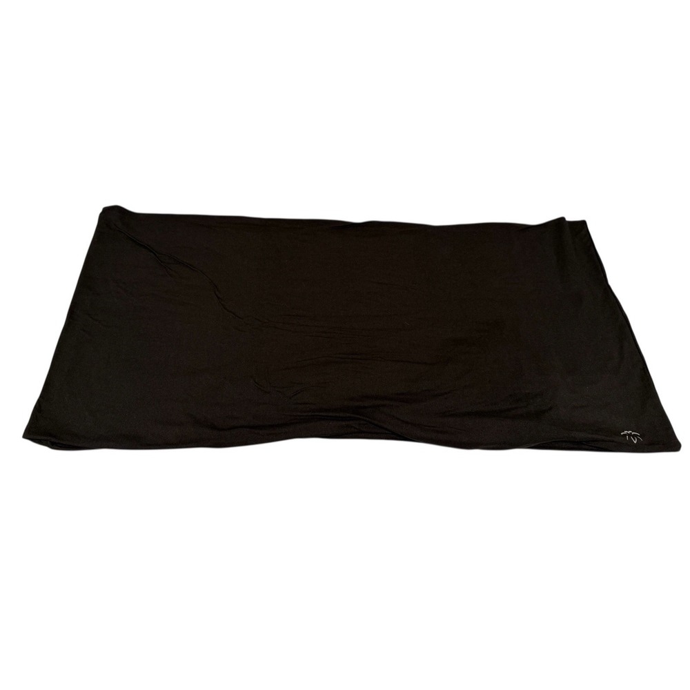 NWT Beyond Yoga Infinity Scarf Black Zipper Pocket OS